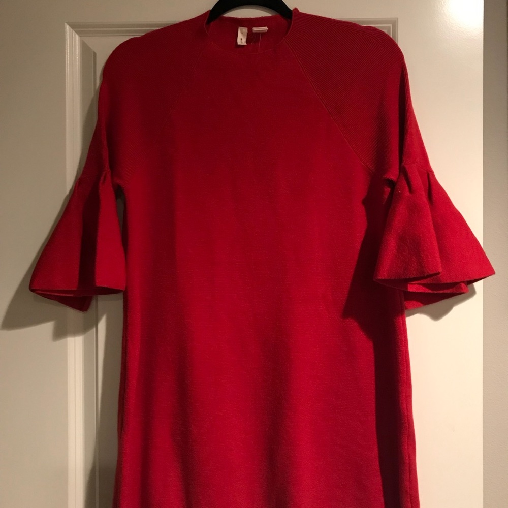 Moth red tunic NWT